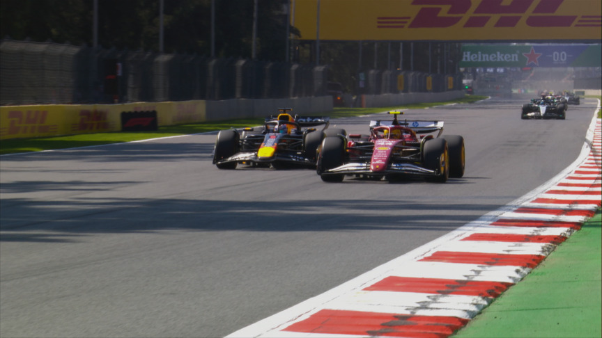 2025 Mexico City Grand Prix: Hamilton hit with penalty after battle with Verstappen for P3