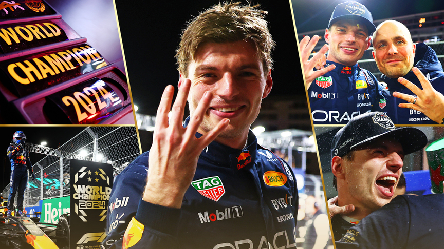 How Max Verstappen won his fourth world title