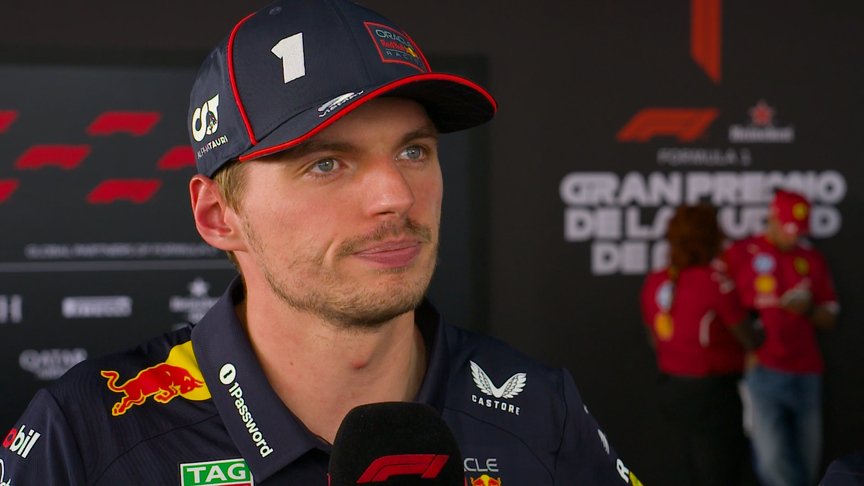 P3 Verstappen: ‘I didn’t expect to be on the podium today’