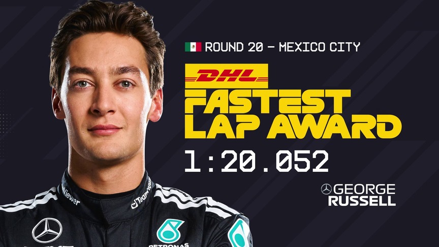 DHL Fastest Lap Award – 2025 Mexico City Grand Prix