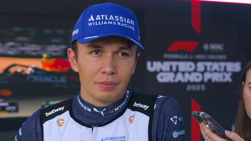 Albon admits ‘there’s no one to blame but myself’ after track limits penalty